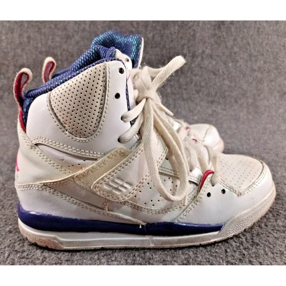 Nike Air Jordan Girls Flight 45 High Cut 524863-116 Sneakers US 12C EUR 25.9